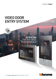 Catalogue video door entry IP system
