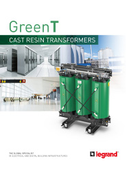 Catalogue GreenT resin transformers
